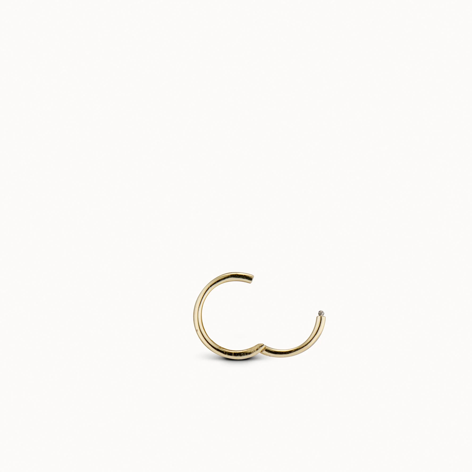 24k Endless Hoop 10mm - Image 6