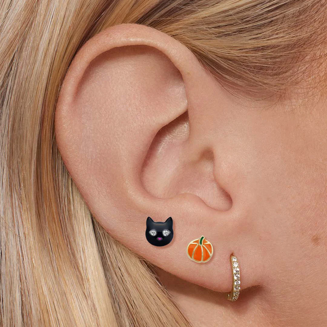 Black Cat Studs - Image 2