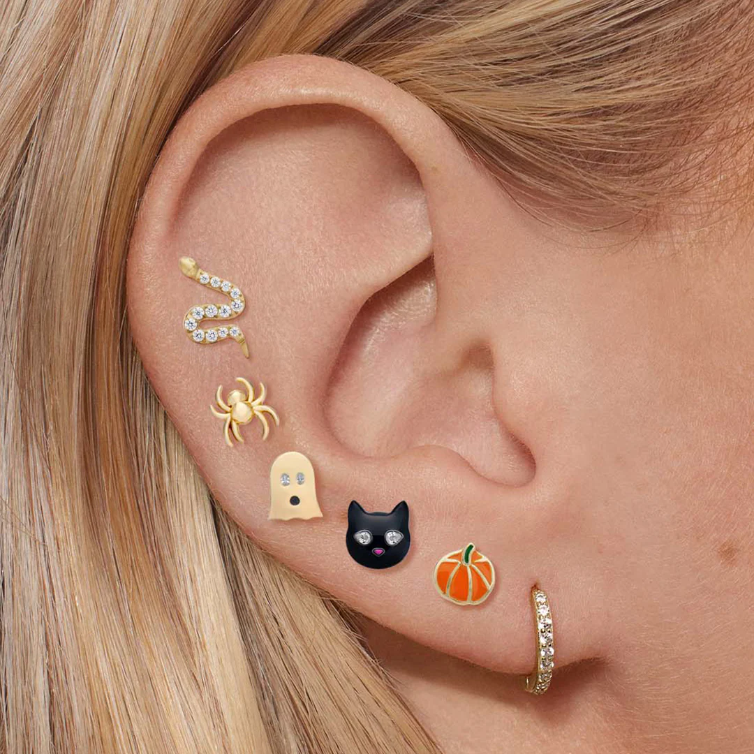 Black Cat Studs - Image 3