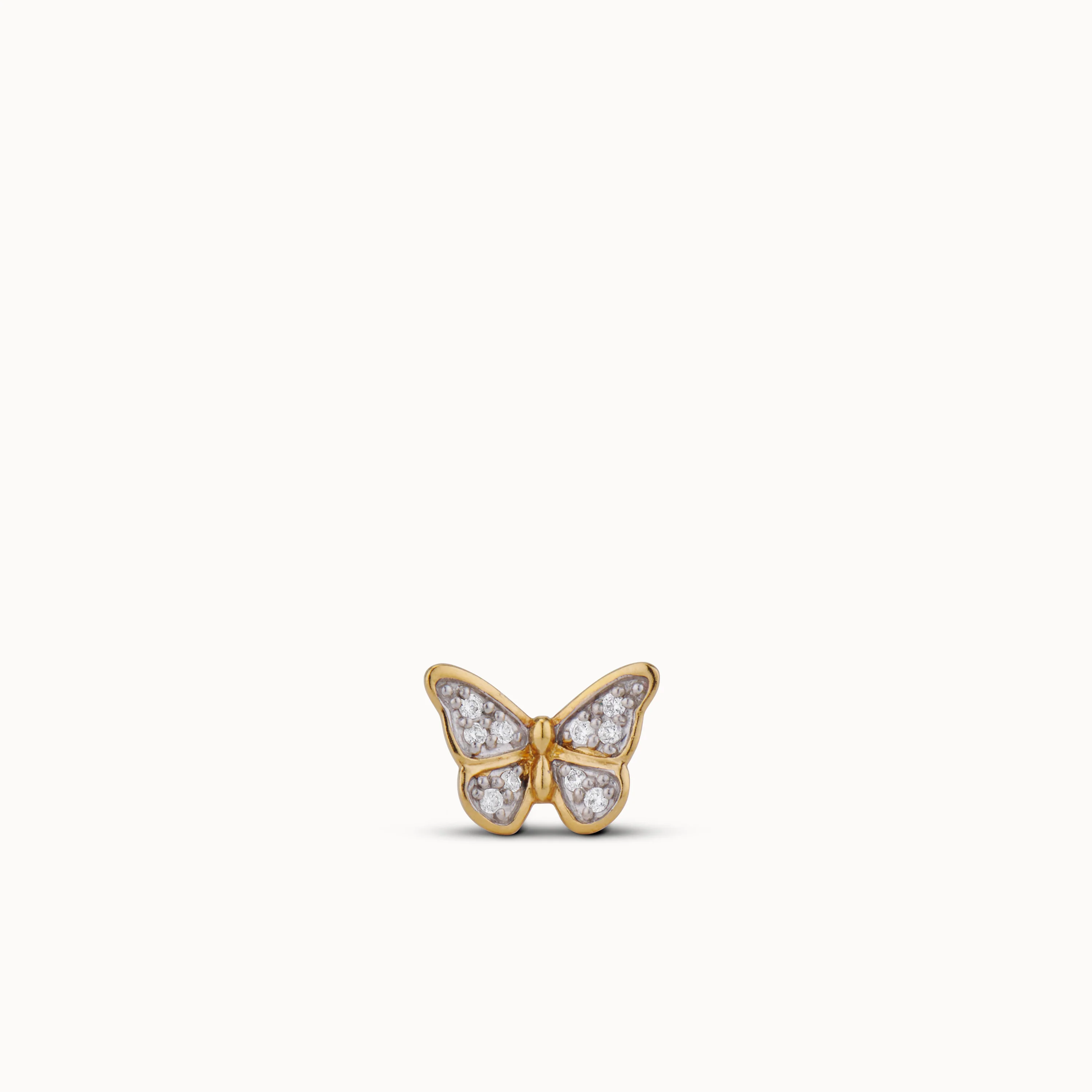 Butterfly Pavé Studs - Image 4
