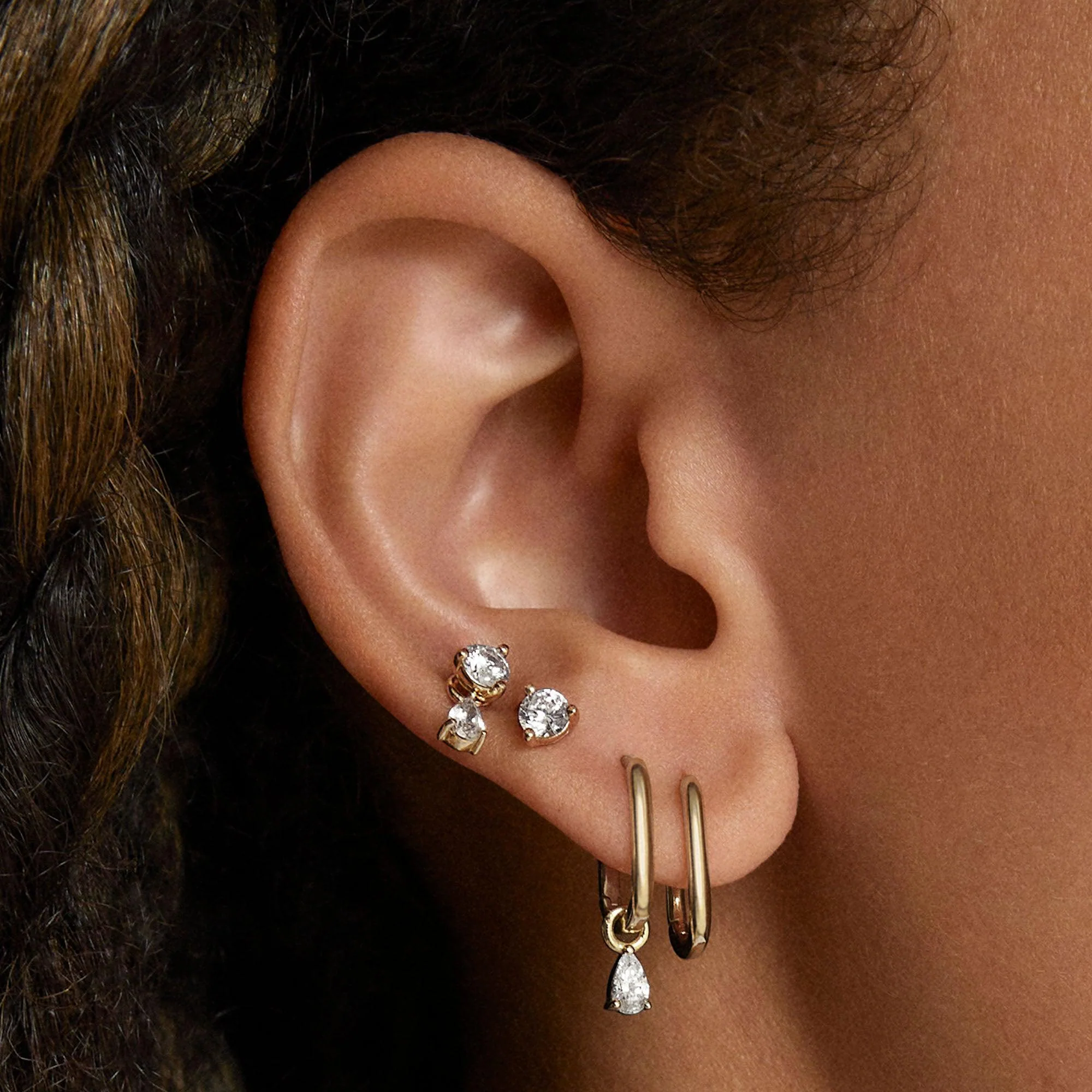 Charmed Oval Hoops - Image 3