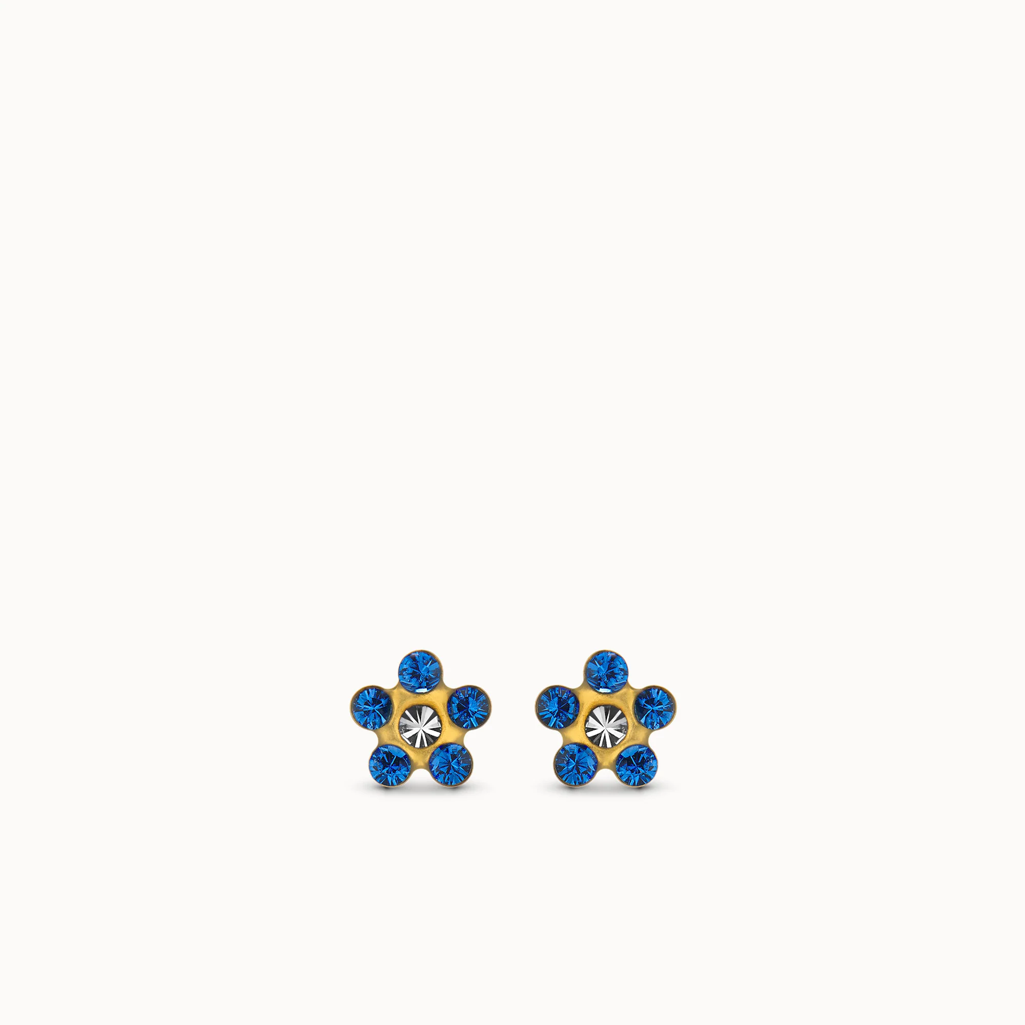 Crystal Flower Studs - Image 2