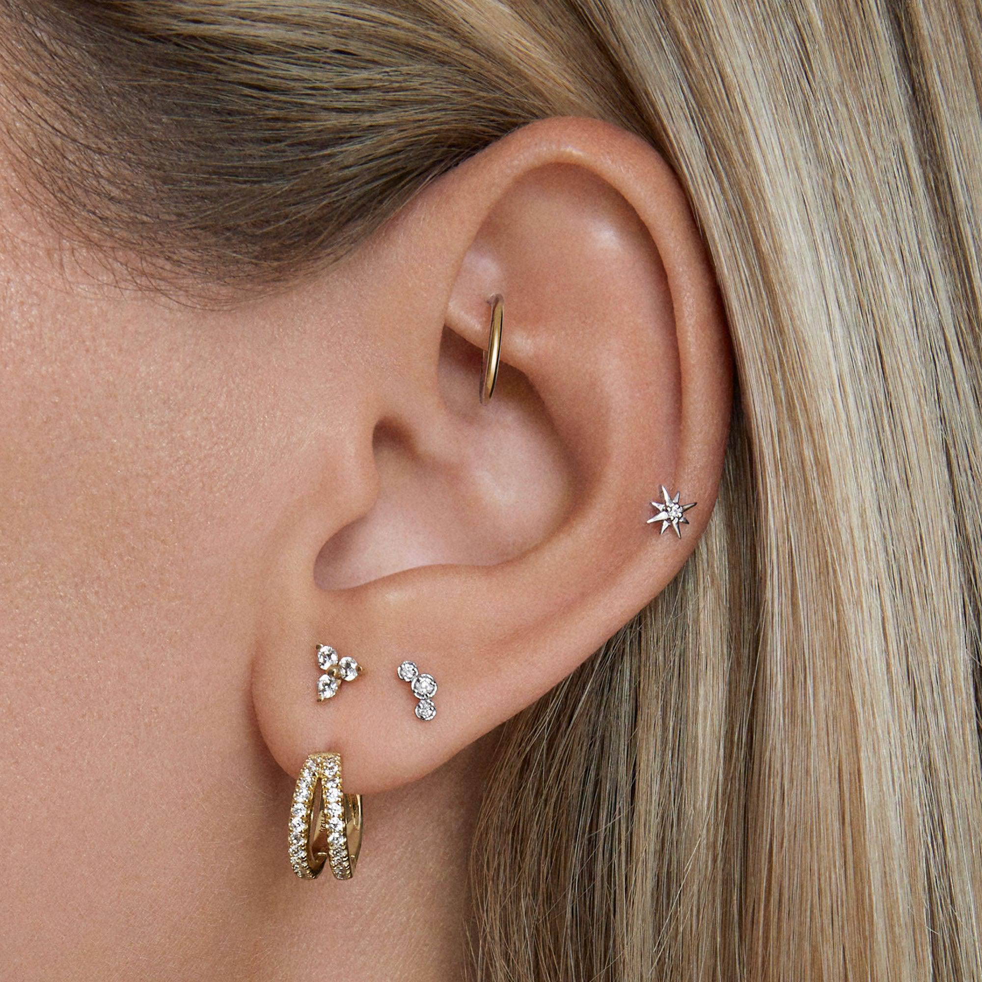 Double Take CZ Hoops - Image 3
