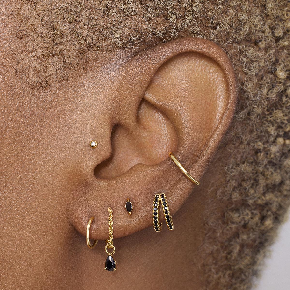 Double Take CZ Hoops - Image 5