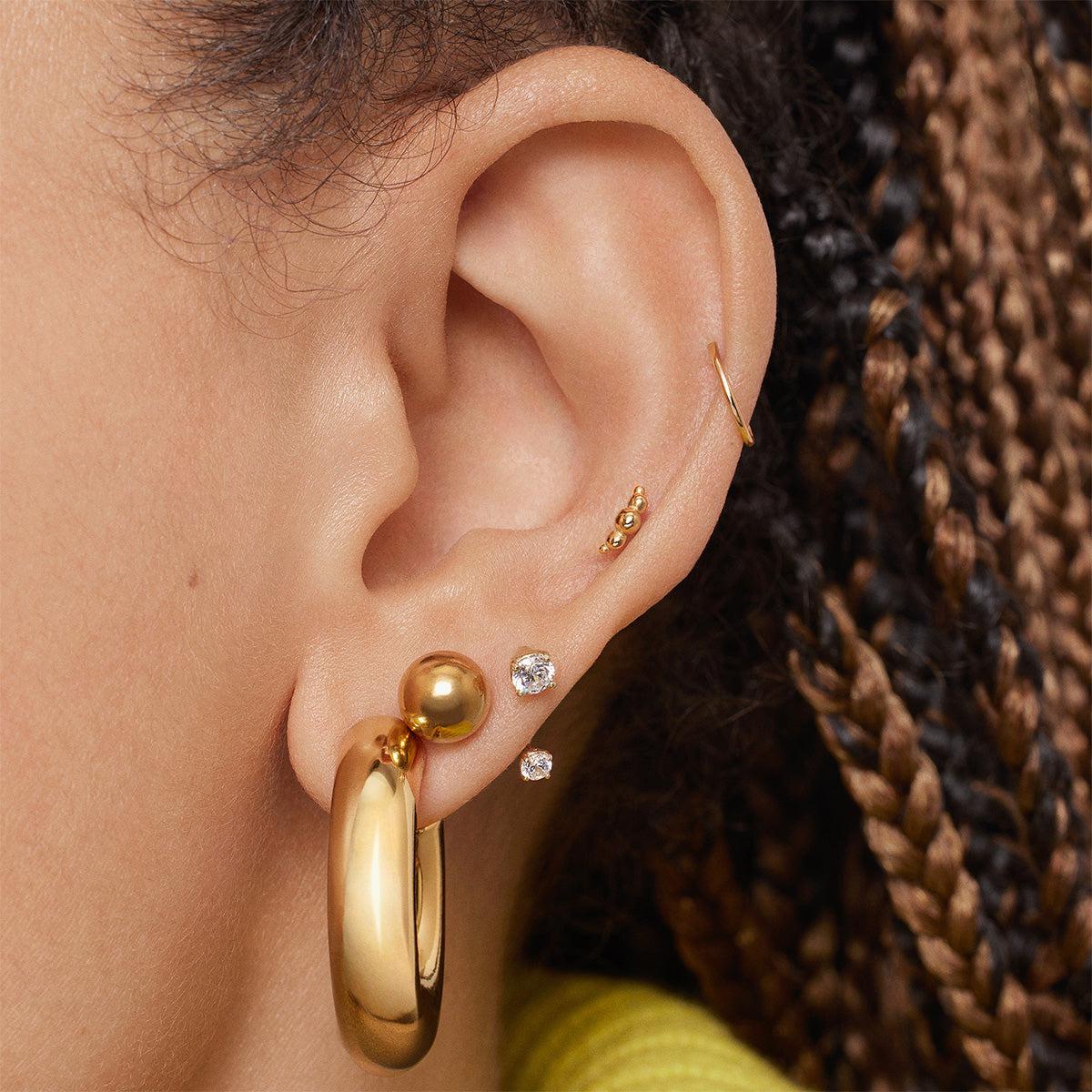 Globe Stud 8mm - Image 7