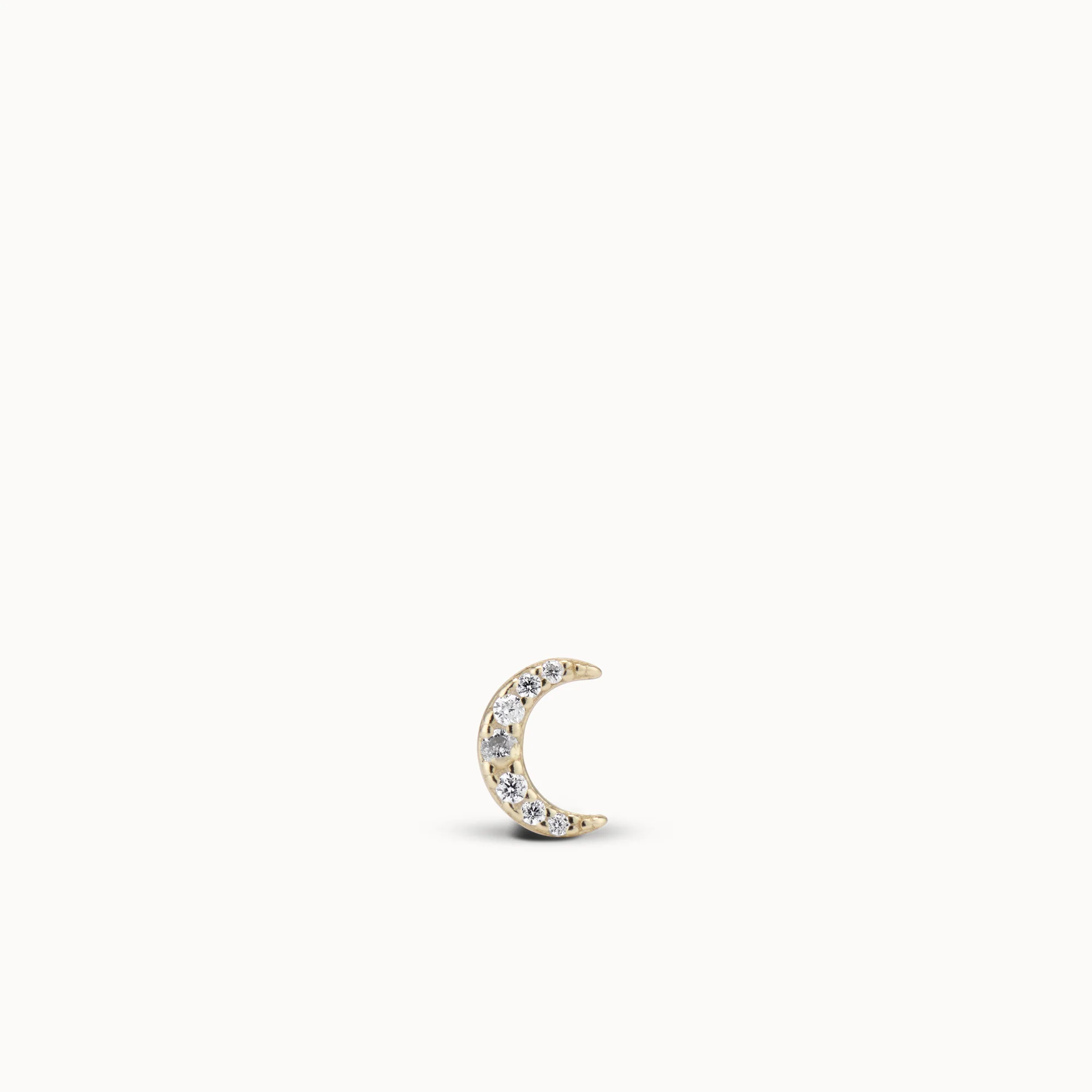 Moon CZ Studs - Image 6
