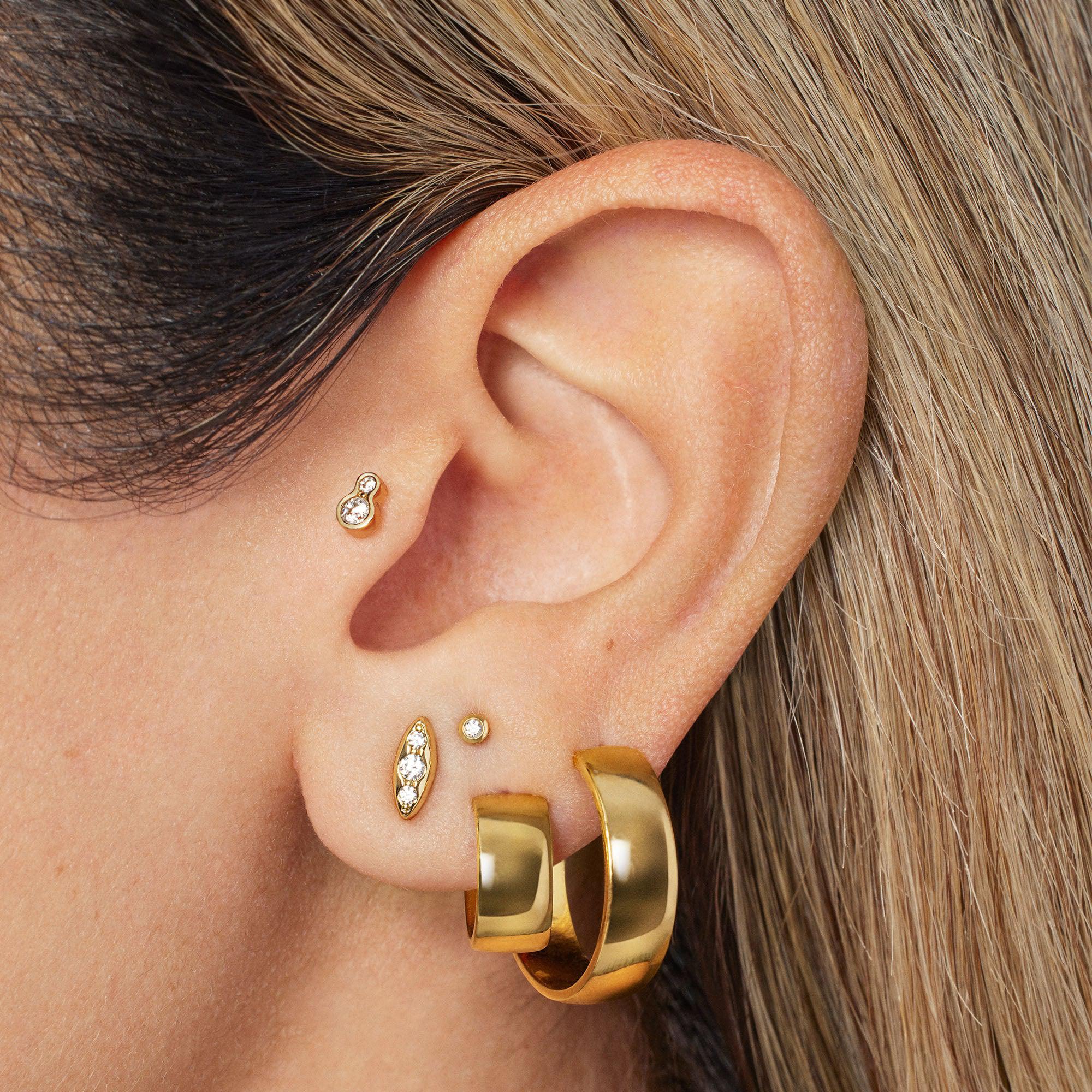 Flat Hoops 12mm - Image 3